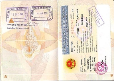 Exemption of entry visa to Vietnam