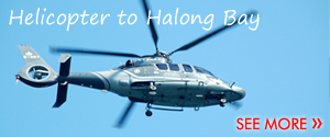 Helicopter to Halong Bay
