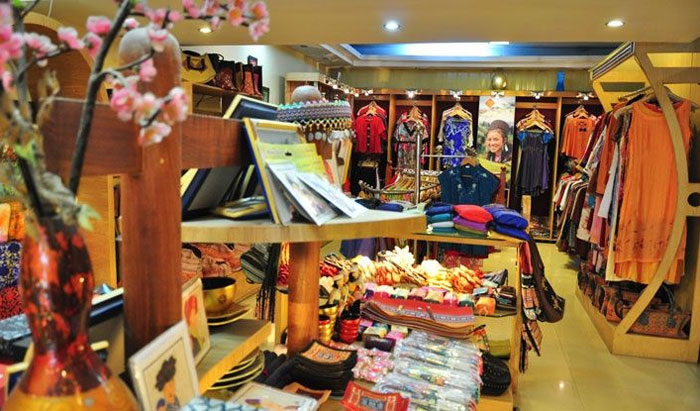 A Souvenir Shop in Vietnam