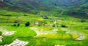 Khau Pha Pass at Mu Cang Chai, North Vietnam