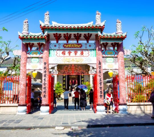 The Cantonese Assembly Hall in Hoi An Old Town, Vietnam