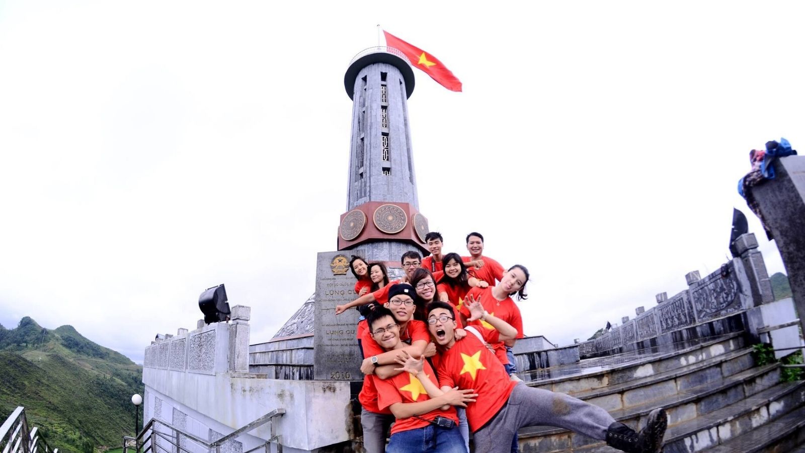 Lung Cu Flag Tower in Ha Giang, Vietnam