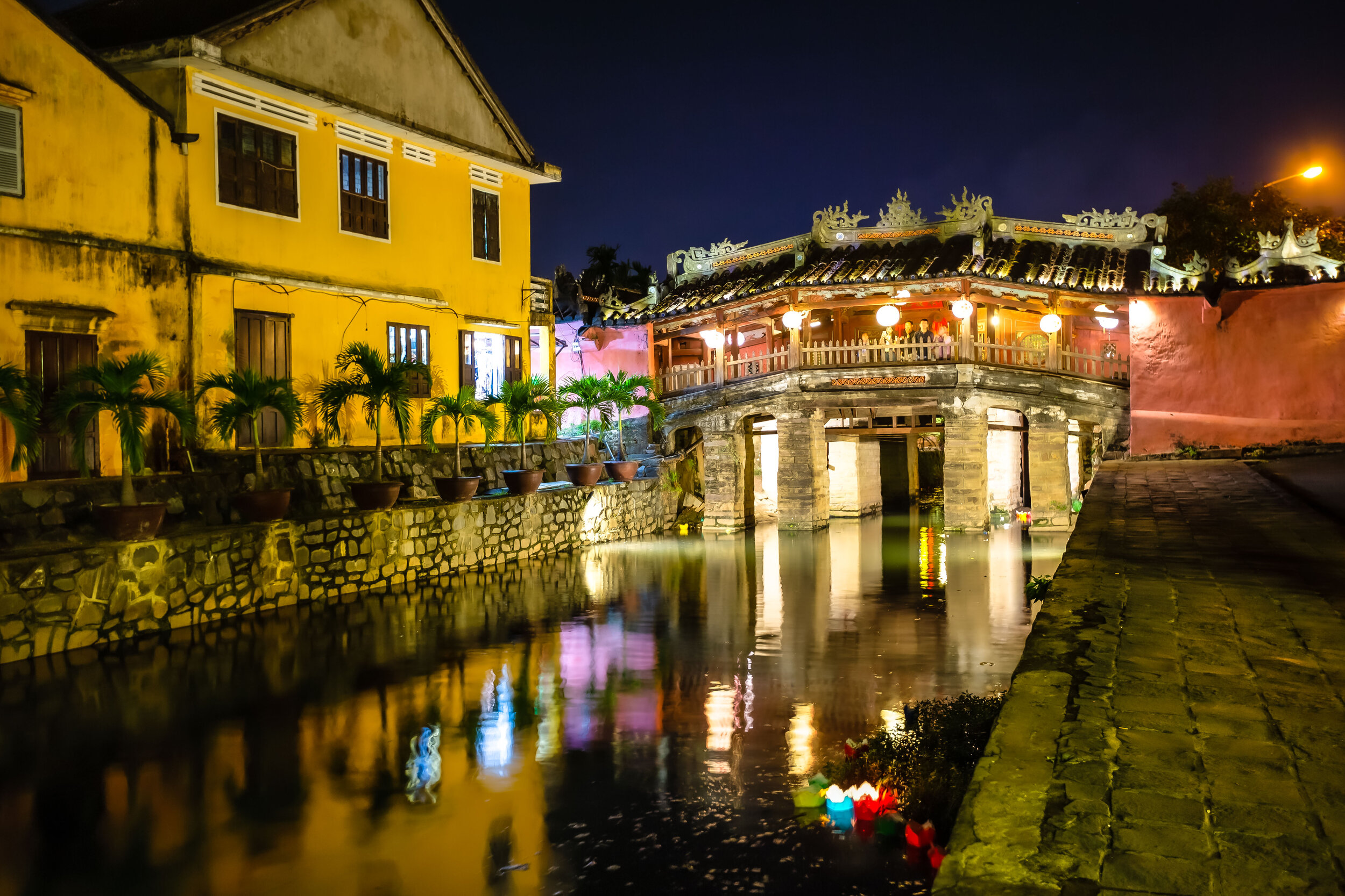 Japanese Bridge in Hoi An Old Town, Vietnam