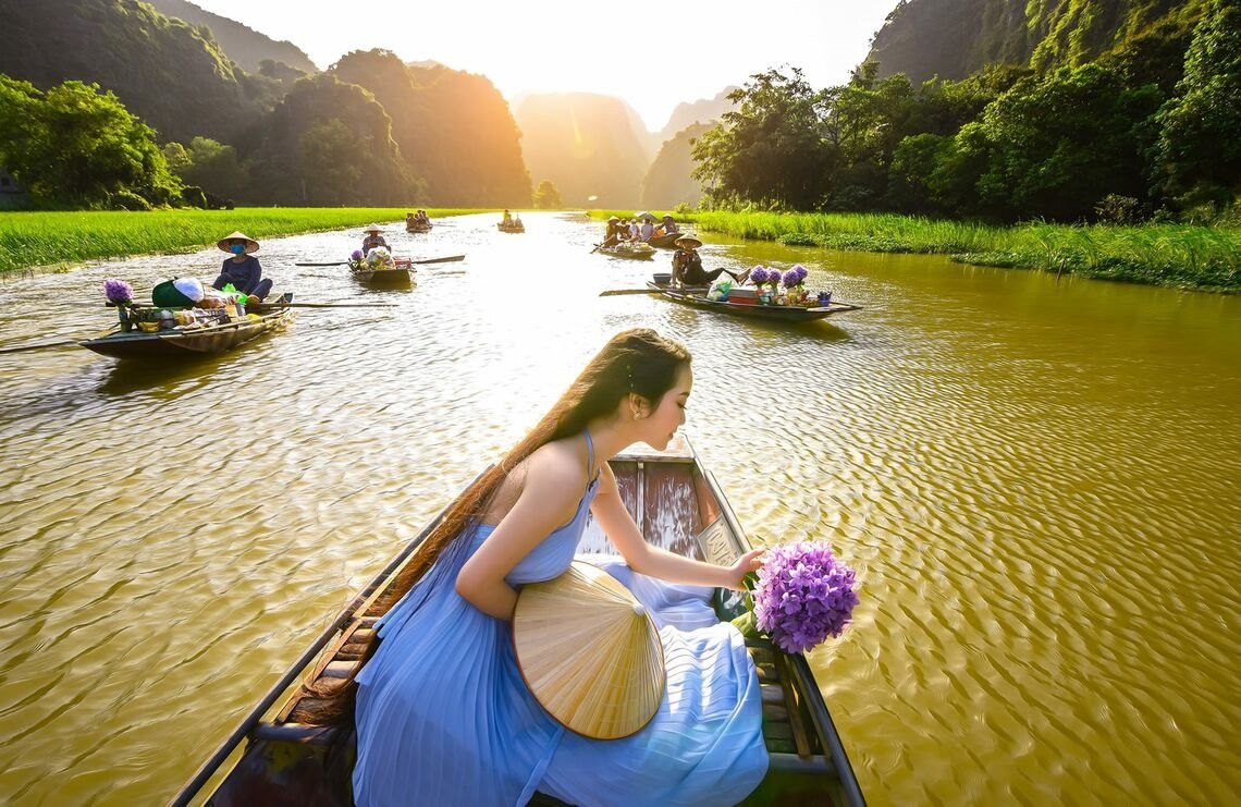 Tam Coc Tranquility: Navigating the Beauty of Ninh Binh, Vietnam