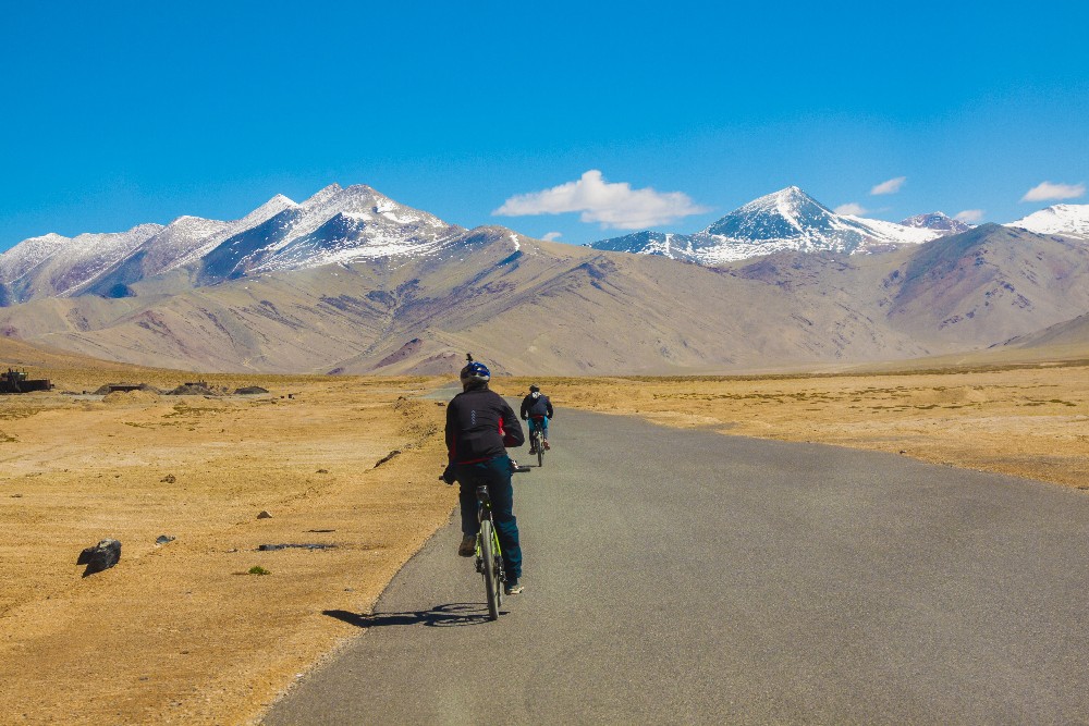 Manali to Leh Cycling Route
