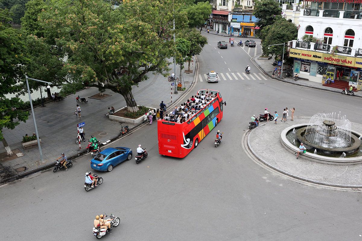 Hanoi Double-Decker Buses