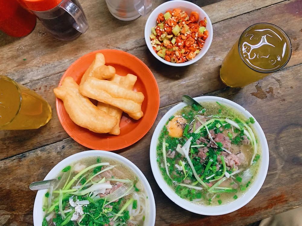 Pho bo Hanoi - Hanoi noodle soup with beef