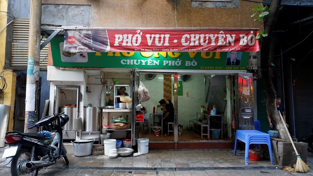 Pho Vui - one of best Pho in Hanoi